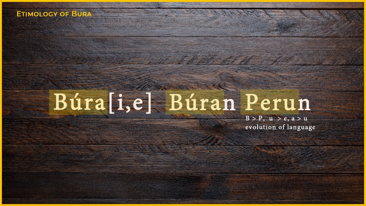 Bura Buran Berun Perun