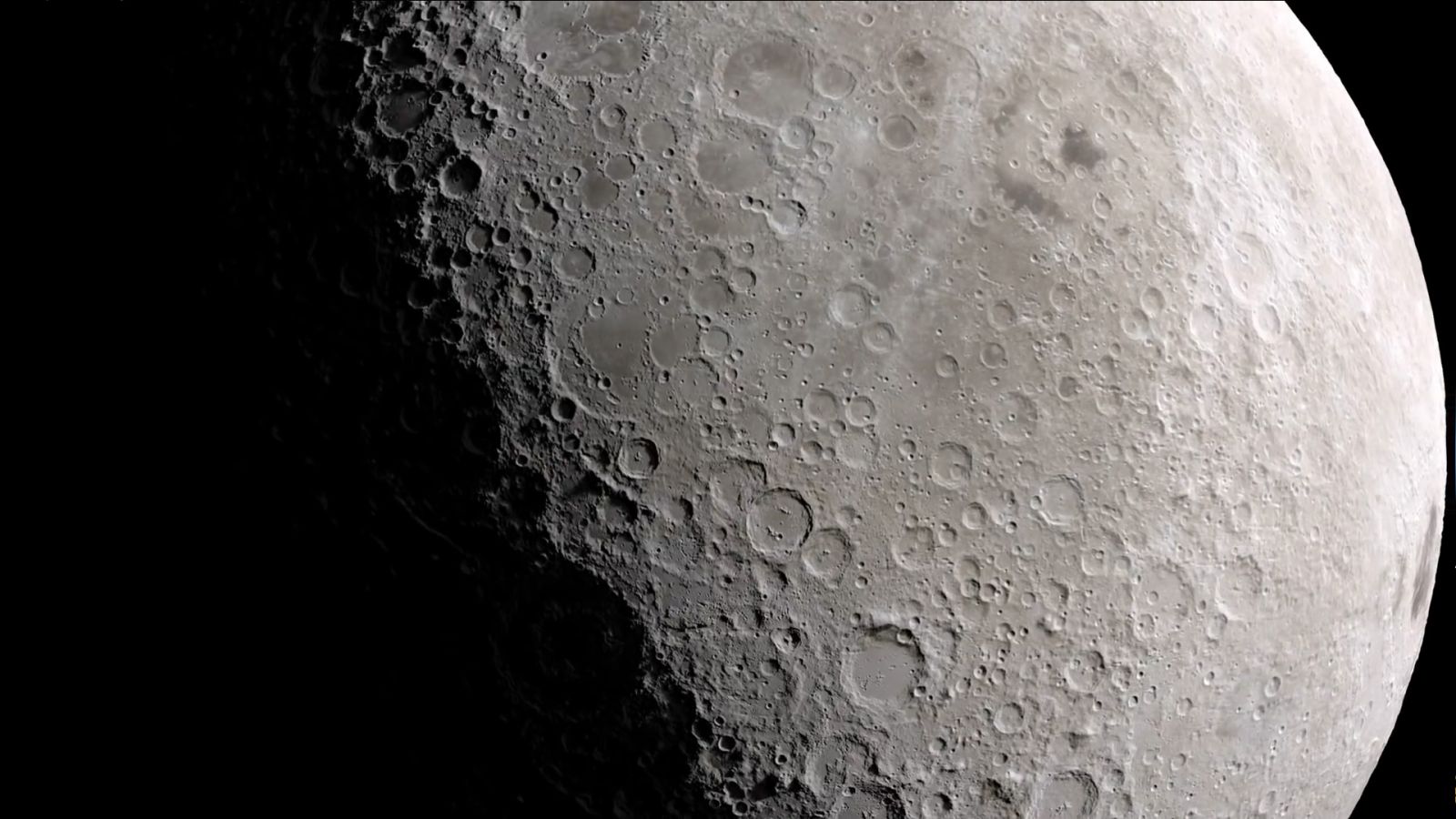 Moon craters are magma bubbles