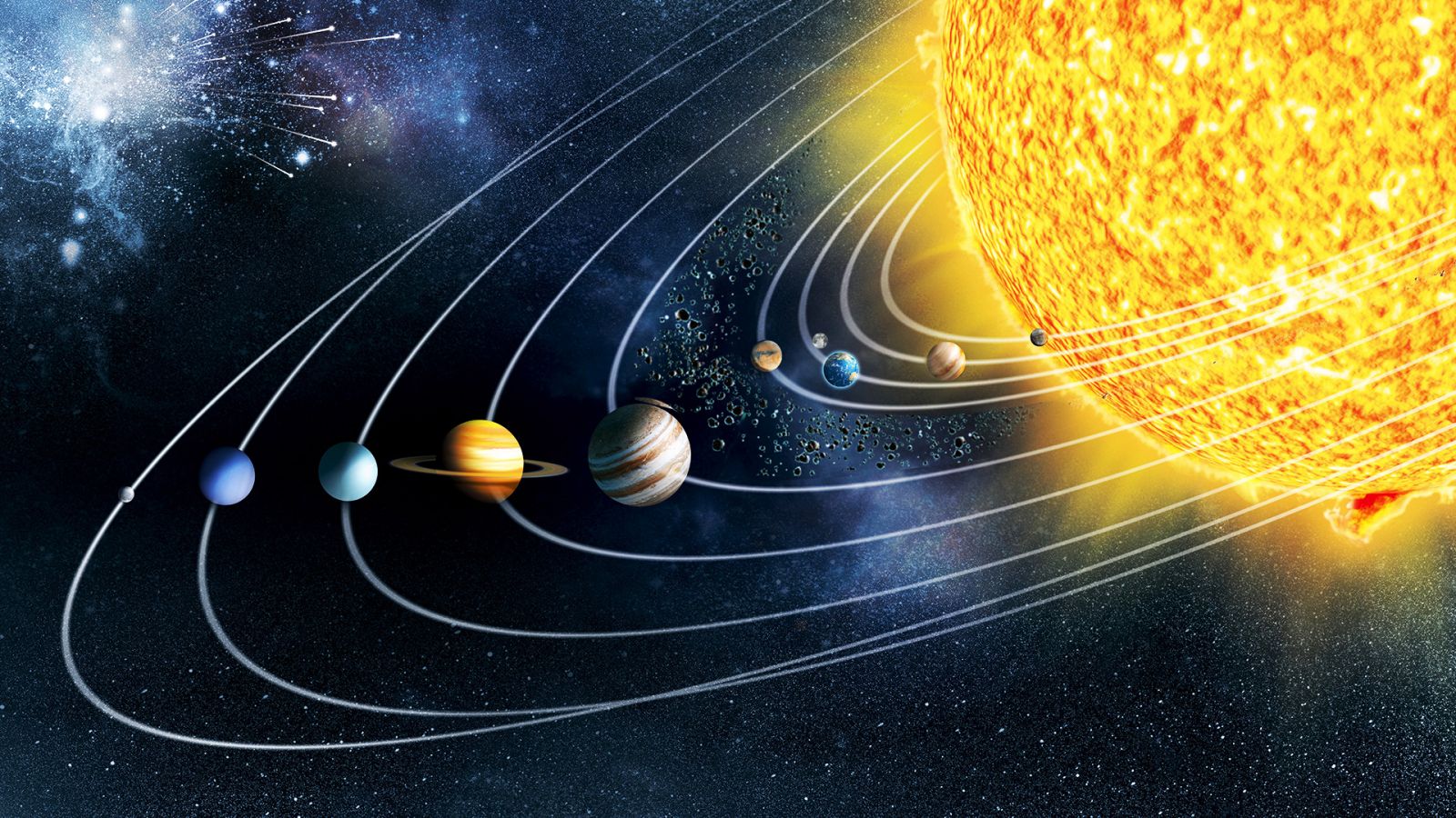 Pdaneta Phaeton asteroid belt