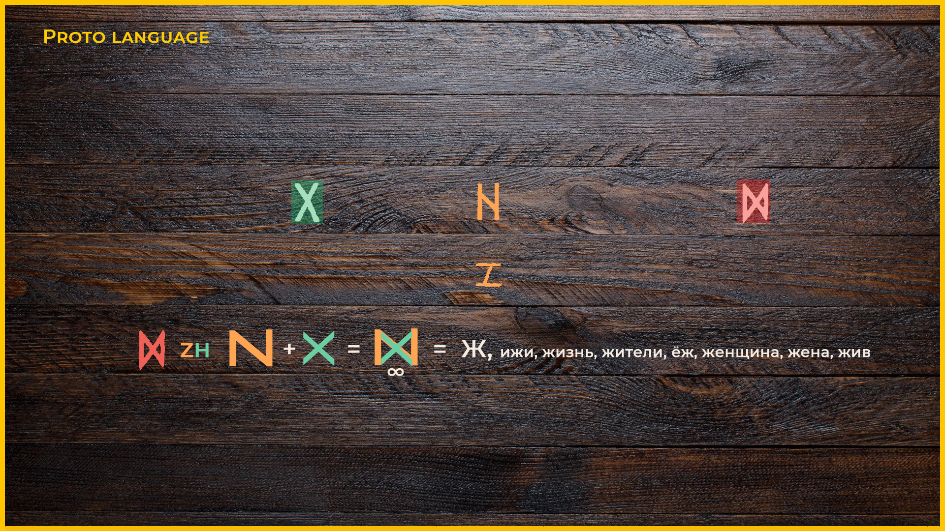 zh not rune dagaz izhi